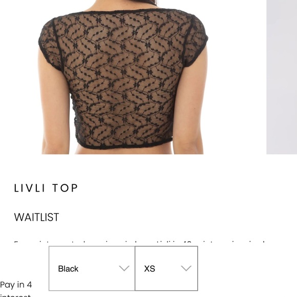 🔺SOLD🔻 ARE YOU AM I - Livli Top - Picture 4 of 5
